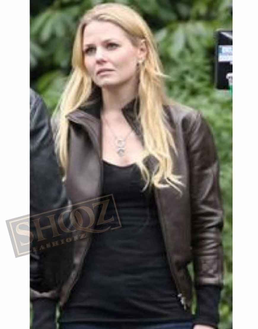 Once Upon A Time Jennifer Morrison Leather Jacket Once Upon A Time Jennifer Morrison Leather Jacket